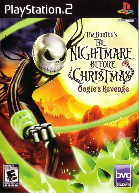 Nightmare Before Christmas: Oogie's Revenge box art for Xbox